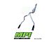MPI Exhaust Technologies Performance Series Clamp-On Dual Exhaust System with Black Tips; Rear Exit (10-18 5.7L RAM 3500)