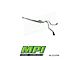 MPI Exhaust Technologies Turbo Series Clamp-On Dual Exhaust System with Black Tips; Side Exit (07-14 6.0L Sierra 2500 HD)