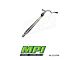 MPI Exhaust Technologies Turbo Series Clamp-On Dual Exhaust System with Black Tips; Side Exit (20-24 6.6L Gas Sierra 2500 HD)