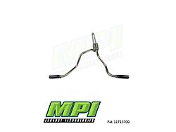 MPI Exhaust Technologies Performance Series Clamp-On Dual Exhaust System with Black Tips; Side Exit (03-06 6.0L Silverado 1500)