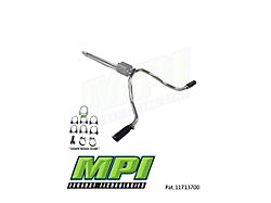 MPI Exhaust Technologies Performance Series Clamp-On Dual Exhaust System with Black Tips; Side Exit (20-25 6.6L Gas Sierra 3500 HD)