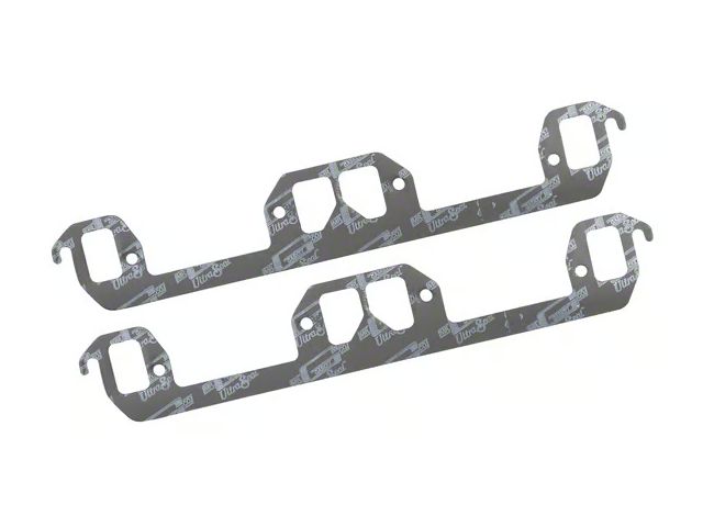 Mr. Gasket Ultra-Seal Header Gaskets; 1-Inch x 1.64-Inch Rectangular Ports (89-91 5.2L Dakota)