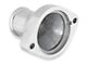 Mr. Gasket LS Water Neck Swivel; Straight; Polished (07-13 V8 Yukon)