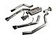 MRT Version 1 Dual Exhaust System with Polished Tips; Rear Exit (19-24 5.7L RAM 1500 w/ Factory Dual Exhaust)