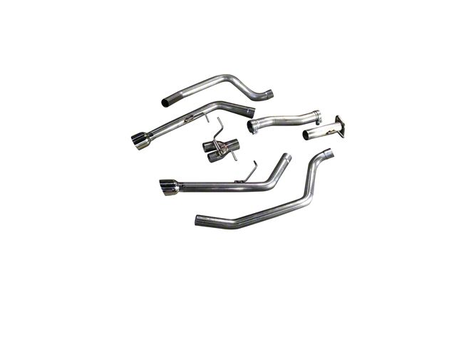 MRT Version 3 Dual Exhaust System with Polished Tips; Rear Exit (19-24 5.7L RAM 1500 w/ Factory Dual Exhaust)