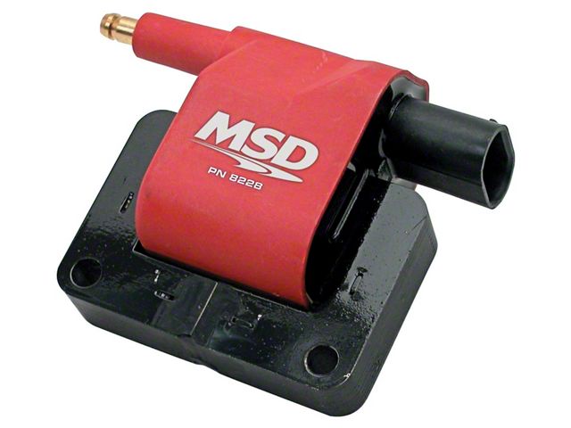 MSD Blaster Series Ignition Coil; Red (91-98 Dakota)