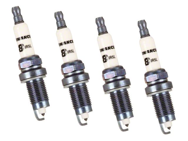 MSD Iridium Tip Spark Plugs; Set of Four (96-98 2.5L Dakota)