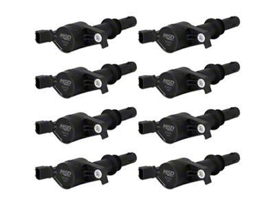 MSD 3-Valve Blaster Coil Packs; Black (04-08 V8 F-150)