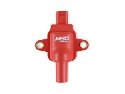 MSD Blaster Series Igniton Coil; Red (20-24 7.3L F-250 Super Duty)