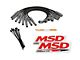 MSD Super Conductor 8.5mm Spark Plug Wires; Black (11-15 6.2L F-250 Super Duty)