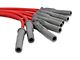 MSD Super Conductor Spark Plug Wire Set; Red (11-15 6.2L F-350 Super Duty)