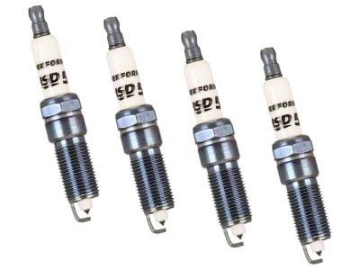 MSD Iridium Tip Spark Plugs; Set of Four (03-08 5.7L RAM 3500)