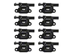 MSD Ignition Coils; Black (99-13 V8 Sierra 1500)