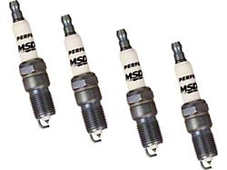 MSD Iridium Tip Spark Plugs; Set of Four (99-13 Silverado 1500)