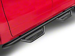 N-Fab Cab Length Podium Nerf Side Step Bars; Textured Black (19-25 RAM 1500 Crew Cab)