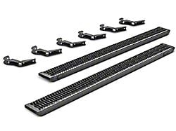 N-Fab Growler Fleet Sure Grip Running Boards; Textured Black (17-24 F-350 Super Duty SuperCrew)