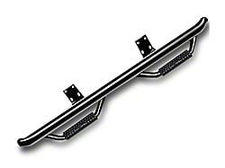 N-Fab Cab Length Nerf Side Step Bars; Gloss Black (11-16 F-350 Super Duty SuperCab)