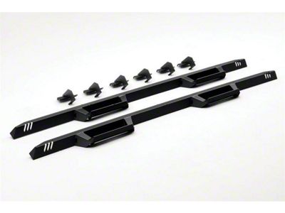 N-Fab EpYx Cab Length Nerf Side Step Bars; Textured Black (15-18 RAM 1500 Quad Cab)