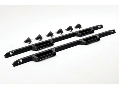 N-Fab EpYx Cab Length Nerf Side Step Bars; Textured Black (19-24 RAM 1500 Quad Cab)
