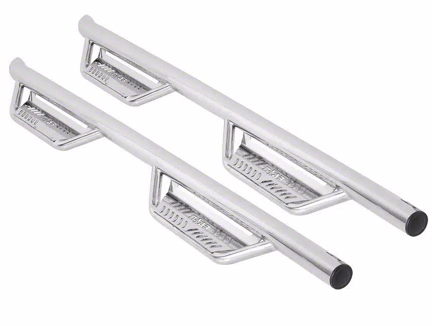 N Fab Ram 2500 Cab Length Podium Nerf Side Step Bars Polished