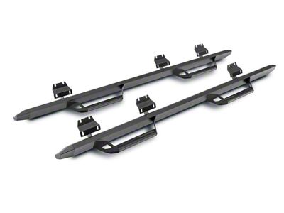 N-Fab Predator Pro Nerf Side Step Bars; Textured Black (19-24 RAM 2500 Crew Cab)