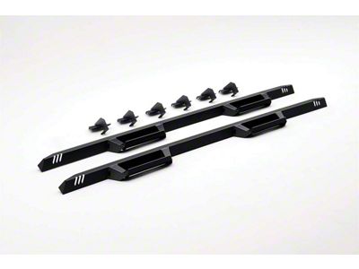 N-Fab EpYx Cab Length Nerf Side Step Bars; Textured Black (10-18 RAM 3500 Crew Cab)