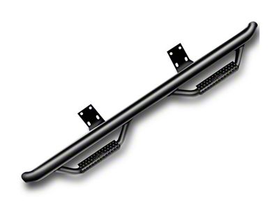 N-Fab Cab Length Nerf Side Step Bars; Textured Black (19-24 RAM 3500 Crew Cab)