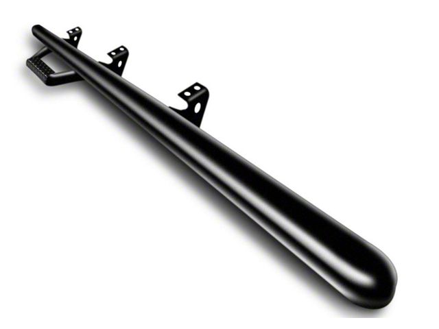 N-Fab Cab Length Nerf Side Step Bars; Textured Black (03-09 RAM 3500 Regular Cab)