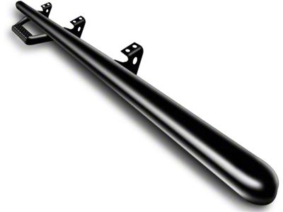 N-Fab Cab Length Nerf Side Step Bars; Textured Black (11-14 Sierra 2500 HD Regular Cab)