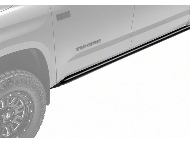 N-Fab Cab Length RKR Side Rails; Textured Black (20-24 Silverado 2500 HD Crew Cab)