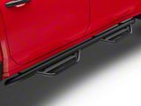 N-Fab Cab Length Podium Nerf Side Step Bars; Textured Black (20-24 Silverado 2500 HD Crew Cab)