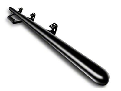 N-Fab Cab Length Nerf Side Step Bars; Textured Black (07-10 Silverado 3500 HD Regular Cab)