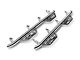 N-Fab Cab Length Podium Nerf Side Step Bars; Polished Stainless (07-14 Silverado 3500 HD Crew Cab)