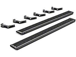 N-Fab Growler Fleet Sure Grip Running Boards; Textured Black (17-24 F-250 Super Duty SuperCrew)