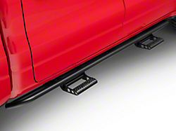 N-Fab Cab Length RKR Side Rails with Detachable Steps; Textured Black (19-24 RAM 1500 Crew Cab)