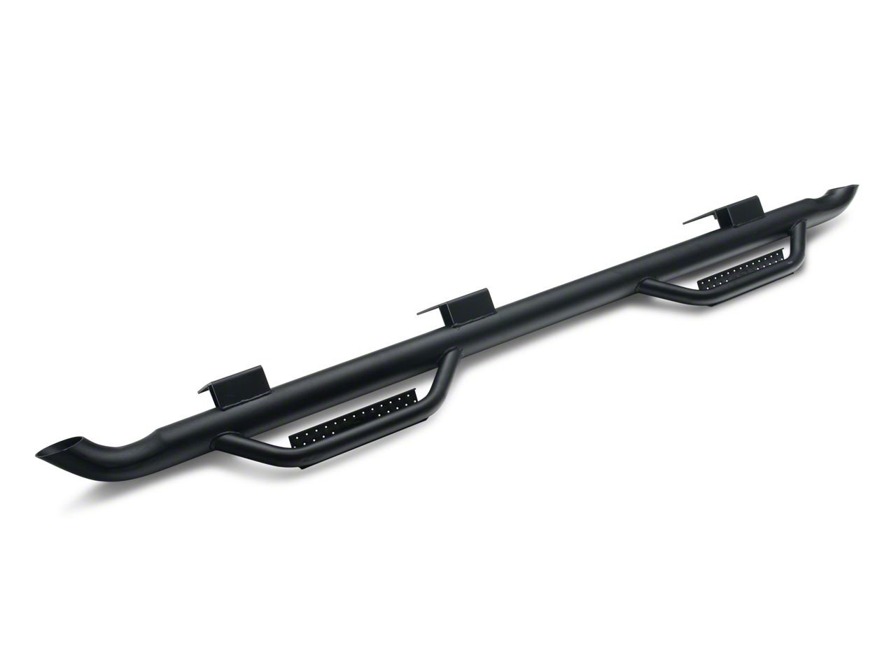 N-Fab RAM Cab Length Nerf Side Step Bars - Textured Black R101721 (02-08  RAM 1500)