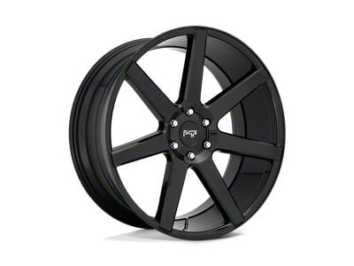 Niche Future Gloss Black 6-Lug Wheel; 24x10; 30mm Offset (04-08 F-150)