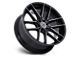 Niche Prodigy 6 Gloss Black with Dark Tinted Clear 6-Lug Wheel; 22x9.5; 25mm Offset (04-08 F-150)