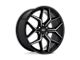 Niche Vice SUV Gloss Black Milled 6-Lug Wheel; 24x10; 30mm Offset (04-08 F-150)