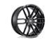 Niche Vosso Gloss Black 6-Lug Wheel; 24x9.5; 30mm Offset (04-08 F-150)