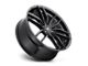 Niche Vosso Gloss Black 6-Lug Wheel; 24x9.5; 30mm Offset (04-08 F-150)