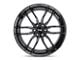 Niche Vosso Gloss Black 6-Lug Wheel; 24x9.5; 30mm Offset (04-08 F-150)