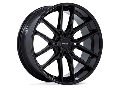 Niche Prodigy 6 Gloss Black 6-Lug Wheel; 22x9.5; 20mm Offset (07-13 Sierra 1500)