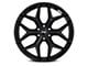 Niche Vice SUV Gloss Black 6-Lug Wheel; 20x9; 30mm Offset (07-13 Silverado 1500)