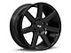 Niche Future Gloss Black 6-Lug Wheel; 22x9.5; 19mm Offset (07-14 Tahoe)