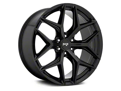 Niche Vice SUV Gloss Black 6-Lug Wheel; 22x9.5; 30mm Offset (07-14 Yukon)