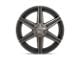 Niche Carina Matte Machined Double Dark Tint 6-Lug Wheel; 24x10; 30mm Offset (09-14 F-150)