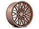 Niche Calabria 6 Platinum Bronze 6-Lug Wheel; 24x10; 20mm Offset (14-18 Sierra 1500)