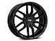 Niche Vosso Gloss Black 6-Lug Wheel; 22x9.5; 30mm Offset (14-18 Silverado 1500)