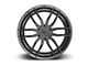 Niche Vosso Matte Anthracite 6-Lug Wheel; 22x9.5; 30mm Offset (14-18 Silverado 1500)